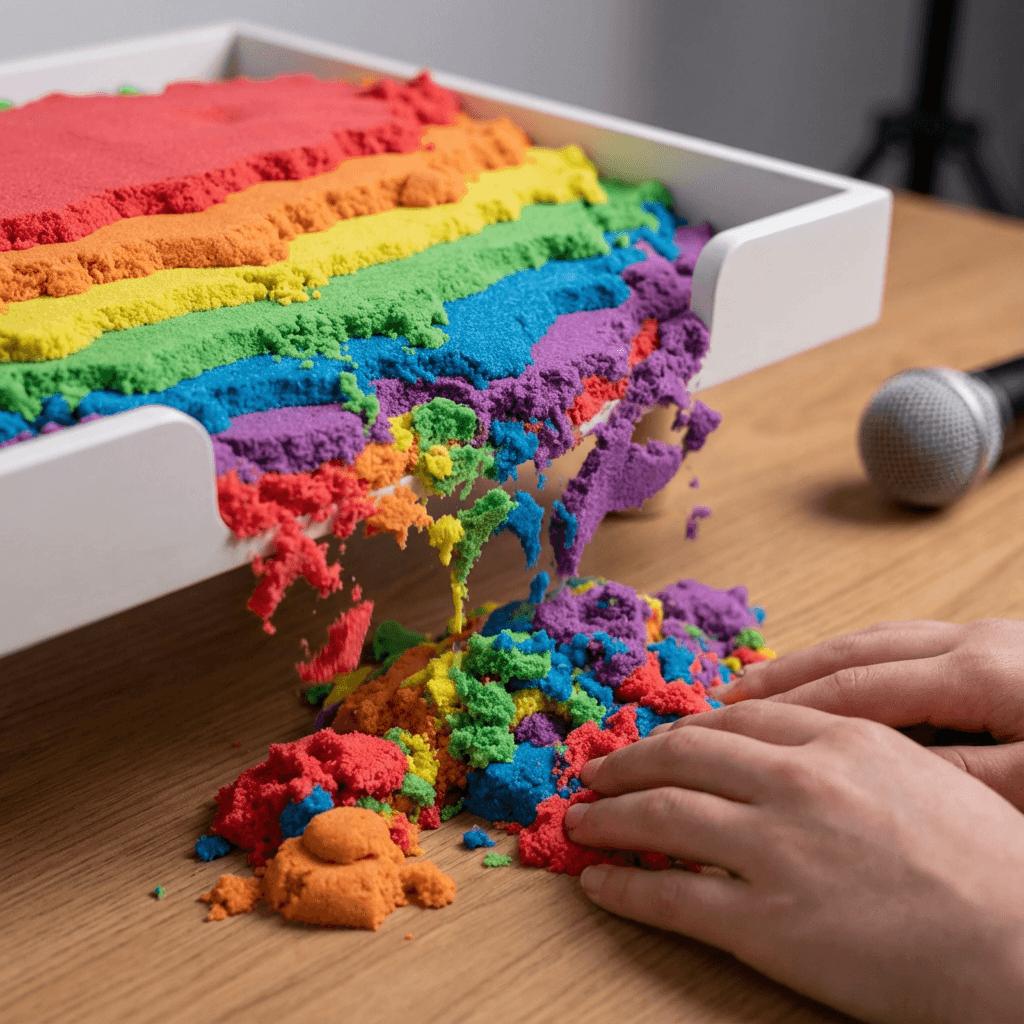 Sand Lol AI KineticSand ASMR Generator